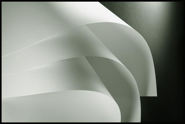 a commercial photograph of sheets of paper